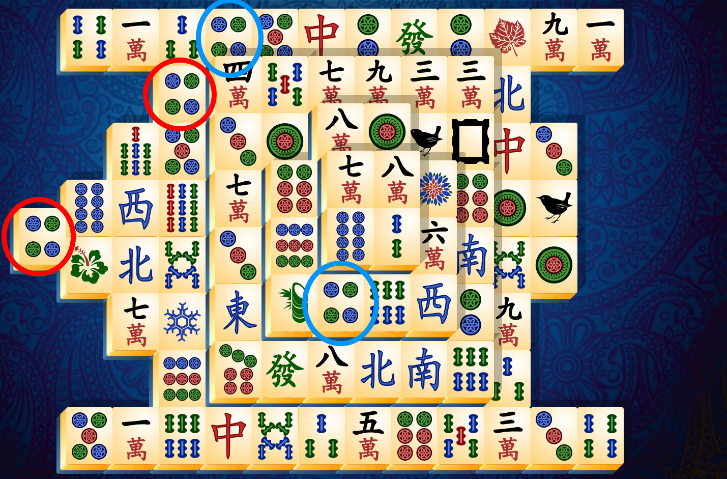 Tutorial Mahjong Solitaire, pasul 4