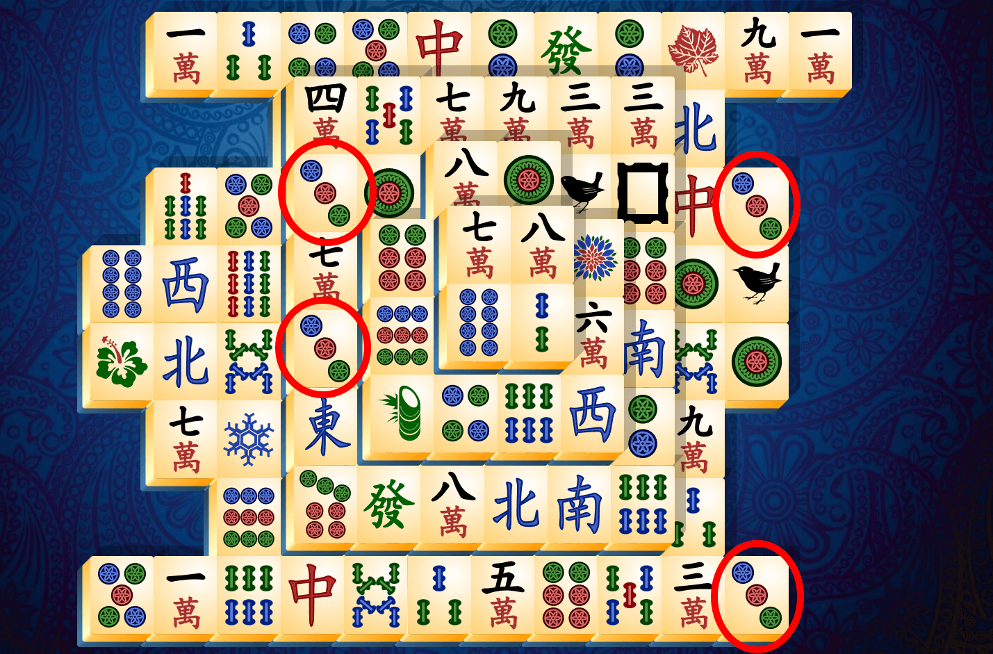 Tutorial Mahjong Solitaire, pasul 6