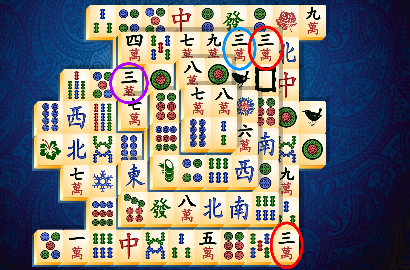 Tutorial Mahjong Solitaire, pasul 8